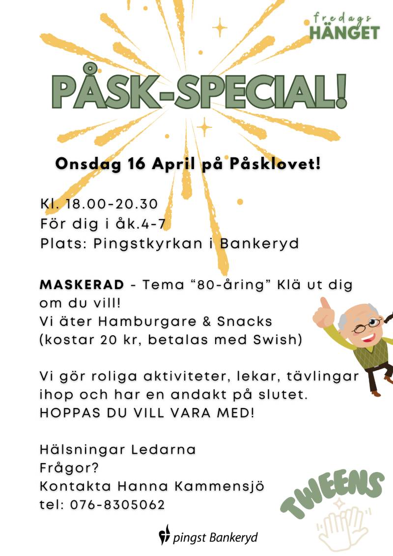 FredagsHängets Påskspecial!