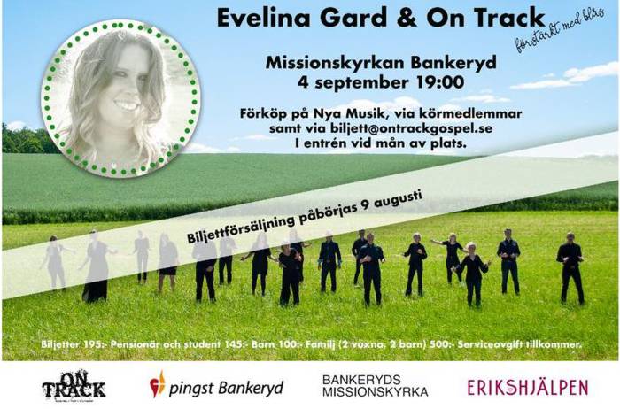 Konsert med Evelina Gard och On Track