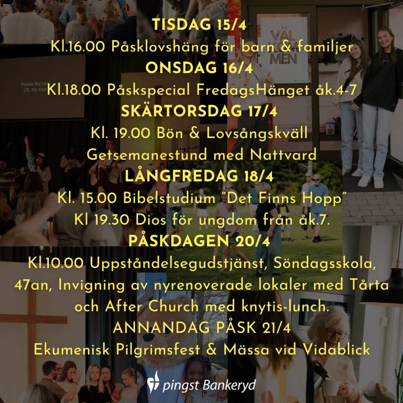 Fira Påsk med oss!
