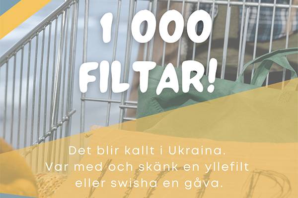 Filtar till Ukraina - du kan hjälpa till!