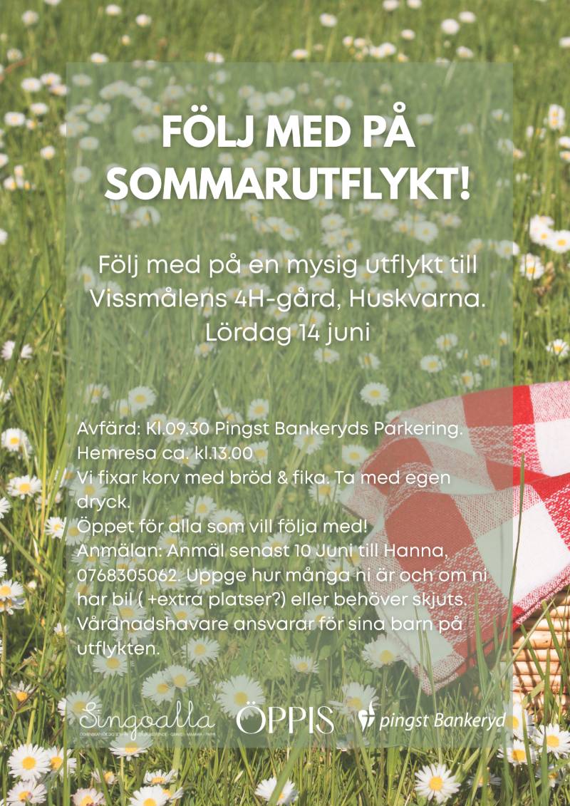 Följ med på Sommarutflykt!
