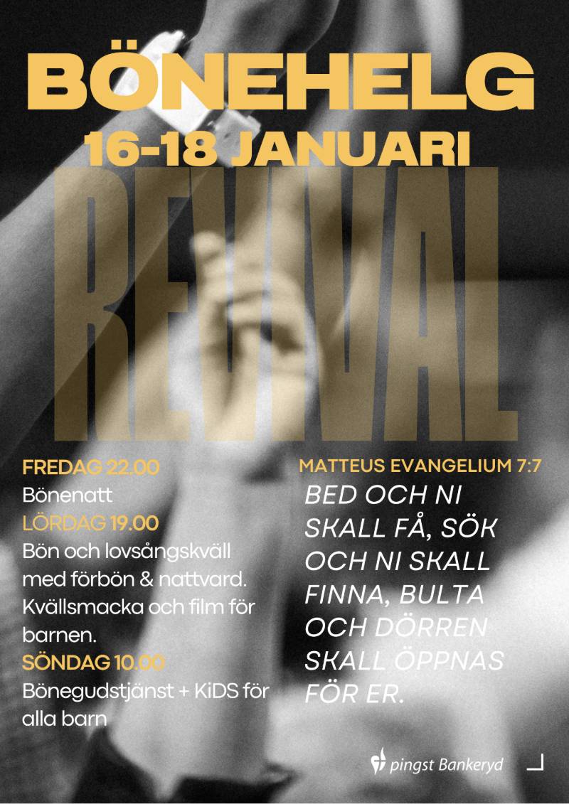BÖNEHELG 16-18 JANUARI