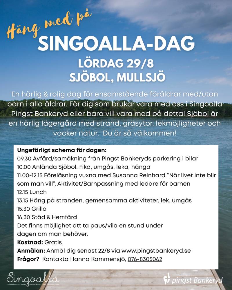 Häng med på SINGOALLA-DAG!