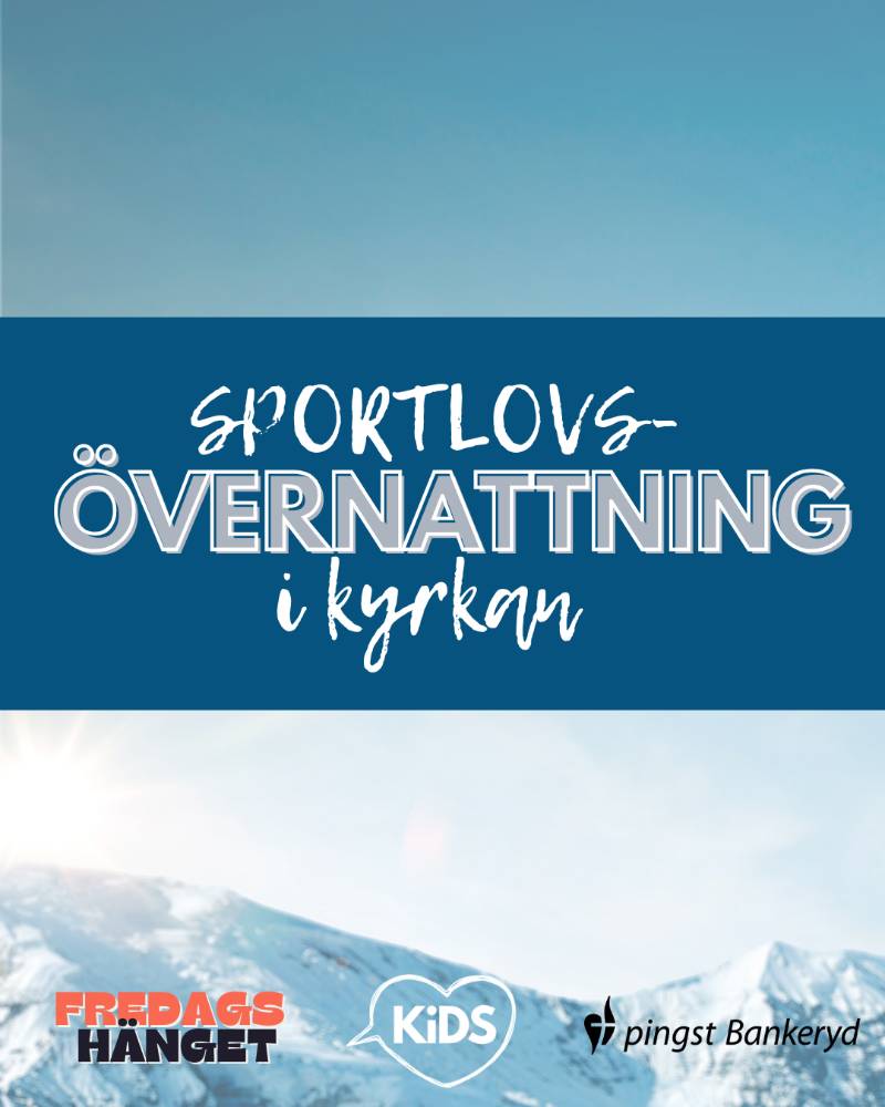 SPORTLOVSÖVERNATTNING!
