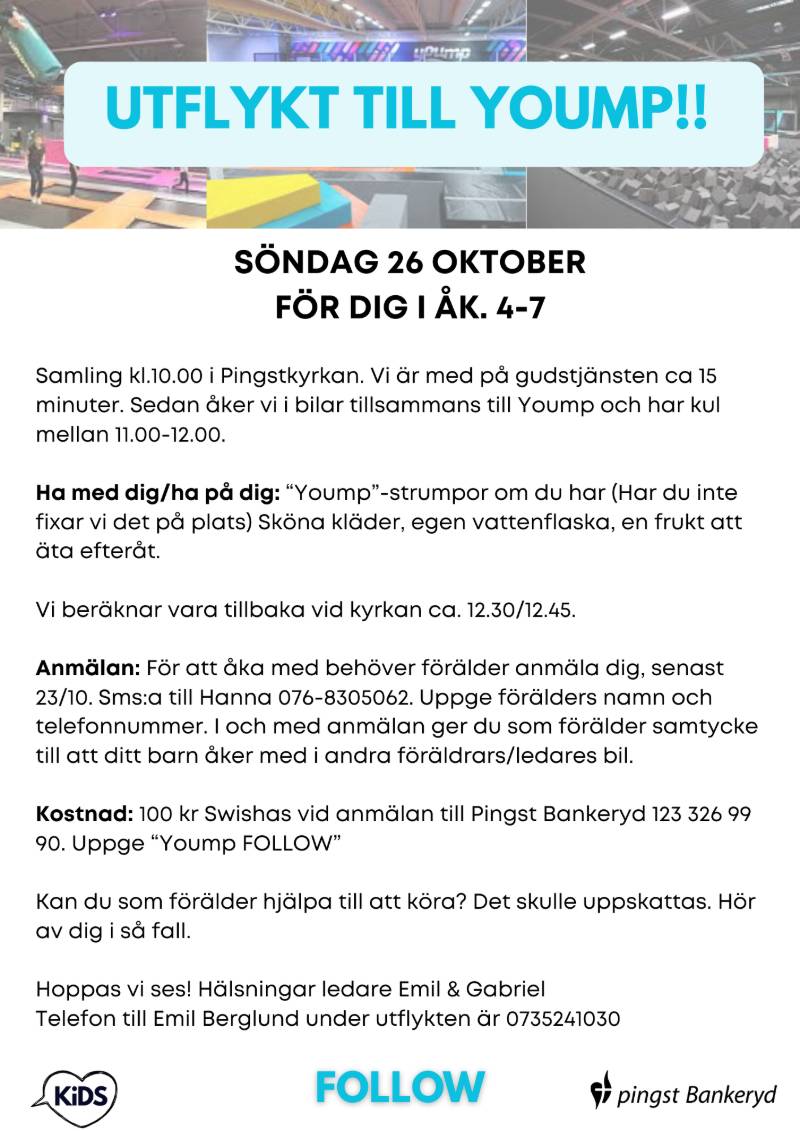 HÖSTLOV I PINGST BANKERYD