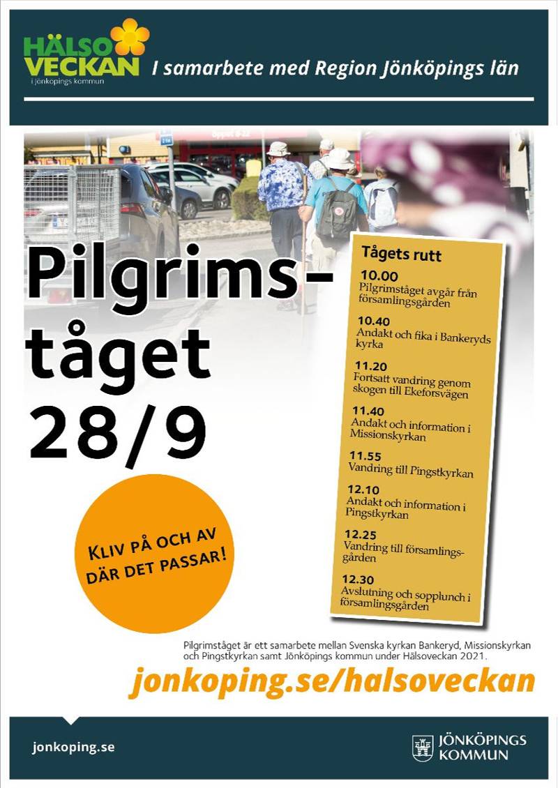 Pilgrimståget - Hälsoveckan